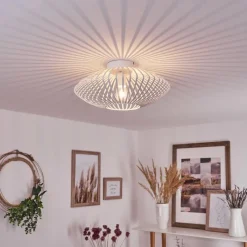 hofstein Plafonnier Wemude Blanc, 1 lumière