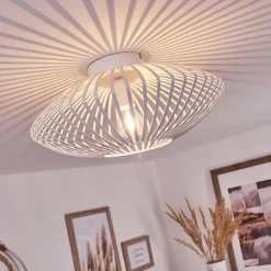 hofstein Plafonnier Wemude Blanc, 1 lumière