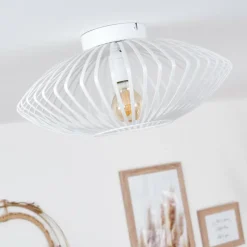 hofstein Plafonnier Wemude Blanc, 1 lumière