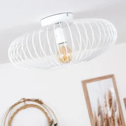 hofstein Plafonnier Wemude Blanc, 1 lumière