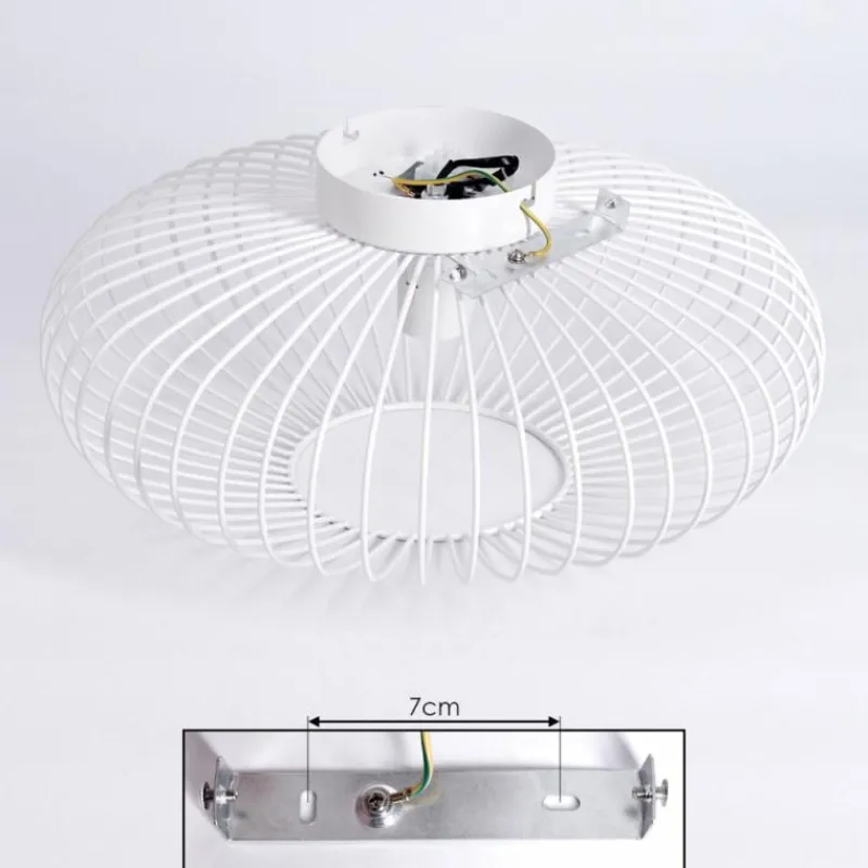 hofstein Plafonnier Wemude Blanc, 1 lumière