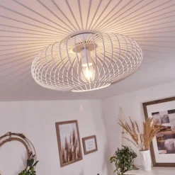 hofstein Plafonnier Wemude Blanc, 1 lumière