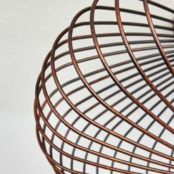 Lampes Vintages & Rétros-hofstein Plafonnier Wemude Cuivre, Noir, 1 lumière