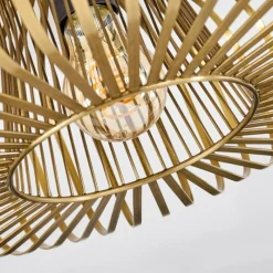 hofstein Plafonnier Wemude Laiton, 1 lumière* Plafonniers