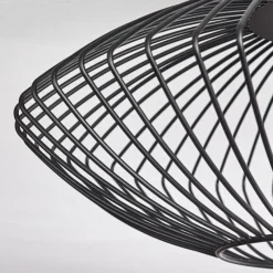 hofstein Plafonnier Wemude Noir, 1 lumière