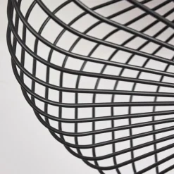 hofstein Plafonnier Wemude Noir, 1 lumière