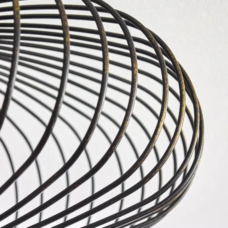 Lampes Dorées-hofstein Plafonnier Wemude Noir doré, 1 lumière