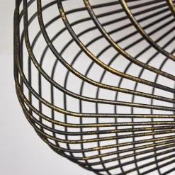 Lampes Dorées-hofstein Plafonnier Wemude Noir doré, 1 lumière