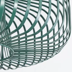 Lampes Industrielles-hofstein Plafonnier Wemude Vert, 1 lumière