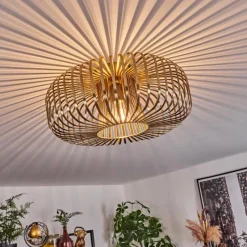 hofstein Plafonnier Wemude Vieux laiton, 1 lumière* Plafonniers