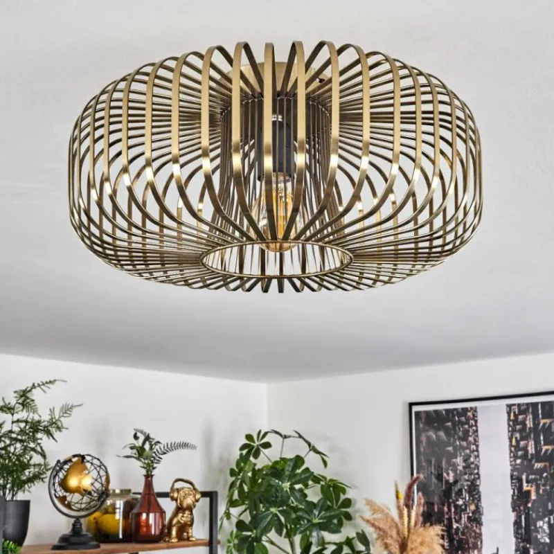 hofstein Plafonnier Wemude Vieux laiton, 1 lumière* Plafonniers