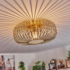 hofstein Plafonnier Wemude Vieux laiton, 1 lumière* Plafonniers