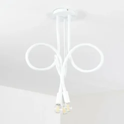 hofstein Plafonnier Wertach Blanc, 3 lumières