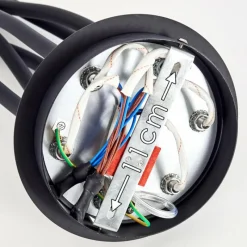 Lampes Vintages & Rétros-hofstein Plafonnier Wertach Noir, 6 lumières