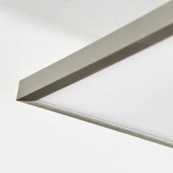 hofstein Plafonnier Wimmarp LED Chrome, Nickel mat, 1 lumière