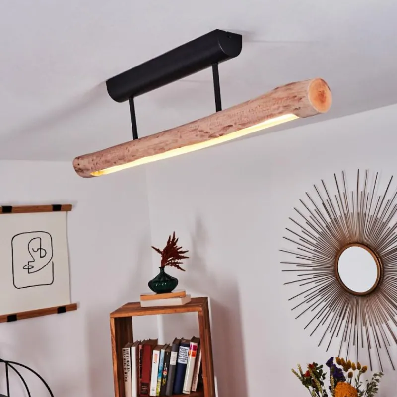 Luminaires Scandinaves-hofstein Plafonnier Winterthur LED Noir, 1 lumière