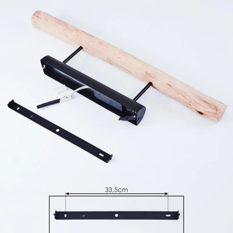 Luminaires Scandinaves-hofstein Plafonnier Winterthur LED Noir, 1 lumière