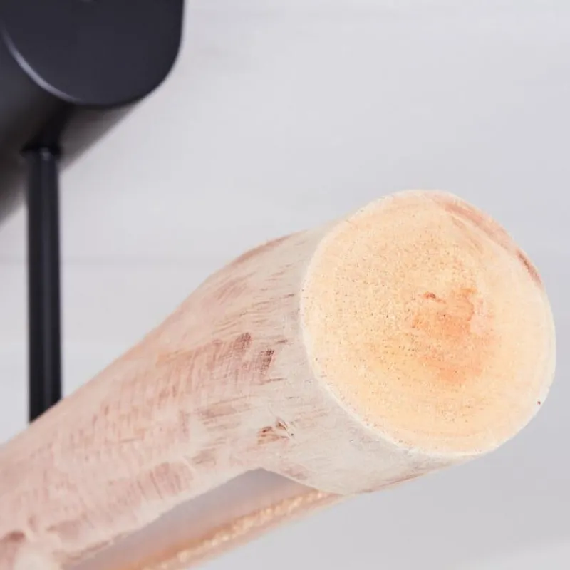 Luminaires Scandinaves-hofstein Plafonnier Winterthur LED Noir, 1 lumière