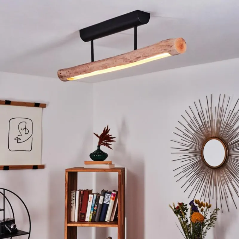 Luminaires Scandinaves-hofstein Plafonnier Winterthur LED Noir, 1 lumière