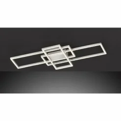 Luminaires Wofi Plafonnier Wofi MARY LED Aluminium brossé, 1 lumière* Éclairage Led