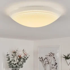 hofstein Plafonnier Worben LED Blanc, 1 lumière