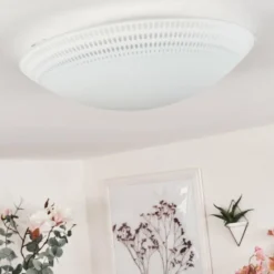 hofstein Plafonnier Worben LED Blanc, 1 lumière