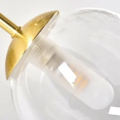 hofstein Plafonnier Yucao Or, 3 lumières