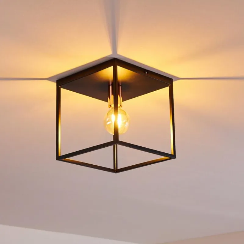 hofstein Plafonnier Yuhigaoka Noir, 1 lumière