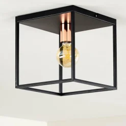 hofstein Plafonnier Yuhigaoka Noir, 1 lumière