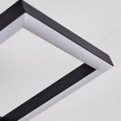 Lampes En Bois-hofstein Plafonnier Zocca LED Brun, Bois foncé, 1 lumière