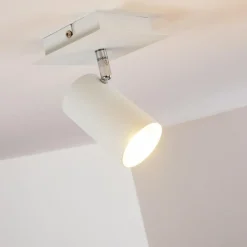 hofstein Plafonnier Zuoz Blanc, 1 lumière