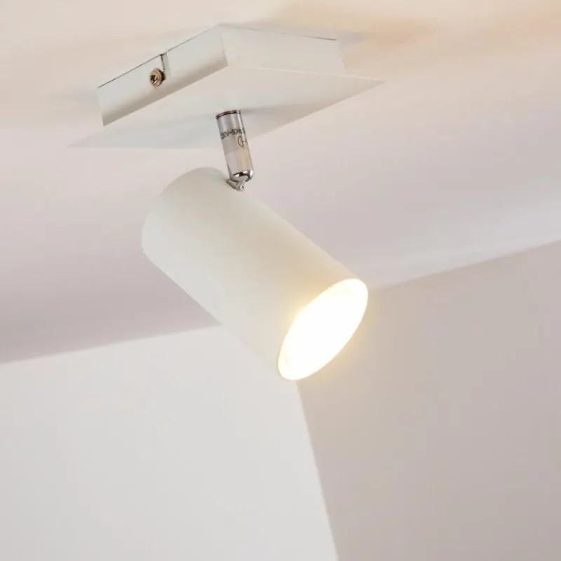 hofstein Plafonnier Zuoz Blanc, 1 lumière