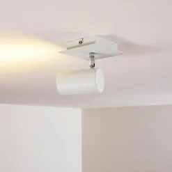 hofstein Plafonnier Zuoz Blanc, 1 lumière