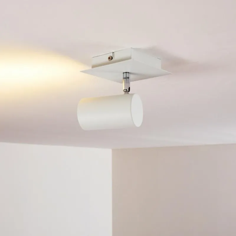 hofstein Plafonnier Zuoz Blanc, 1 lumière