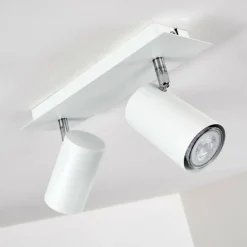 hofstein Plafonnier Zuoz Blanc, 2 lumières