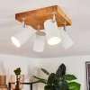 Lampes Vintages & Rétros-hofstein Plafonnier Zuoz Bois clair, 4 lumières