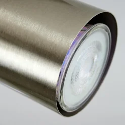 hofstein Plafonnier Zuoz Chrome, Nickel mat, 4 lumières