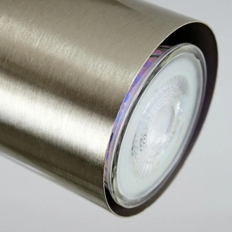 hofstein Plafonnier Zuoz Chrome, Nickel mat, 4 lumières