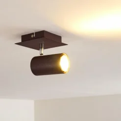 hofstein Plafonnier Zuoz Rouille, 1 lumière