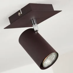 hofstein Plafonnier Zuoz Rouille, 1 lumière