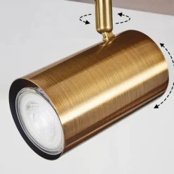 hofstein Plafonnier Zuoz Vieux laiton, 3 lumières