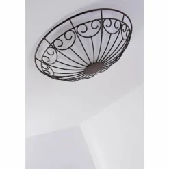 Luminaires Eglo Plafonnier/Applique murale Eglo COLTI Brun, Brun foncé, Rouille, Blanc, 2 lumières