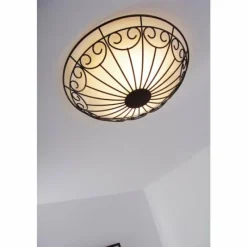 Luminaires Eglo Plafonnier/Applique murale Eglo COLTI Brun, Brun foncé, Rouille, Blanc, 2 lumières