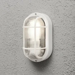 Luminaires Konstsmide Plafonnier/Applique murale Konstmide Elmas Blanc, 1 lumière