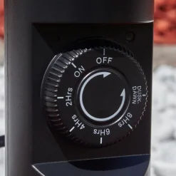 hofstein Plingshult Luminaire extérieur, Pieu, Eclairage de chemin LED Noir, 2 lumières