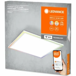 Luminaires Ledvance Plus Applique murale / Plafonnier LED Blanc, 1 lumière, Changeur de couleurs