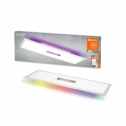 Luminaires Ledvance Plus Applique murale / Plafonnier LED Blanc, 1 lumière, Changeur de couleurs