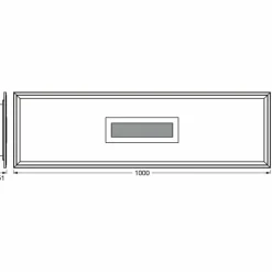 Luminaires Ledvance Plus Applique murale / Plafonnier LED Blanc, 1 lumière, Changeur de couleurs