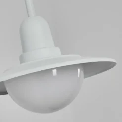 hofstein Pohei Lampe murale d´extérieur Blanc, 1 lumière, Détecteur de mouvement