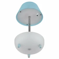 Luminaires Globo Lighting Poki Lampe à poser LED Blanc opale, 1 lumière* Éclairage Led